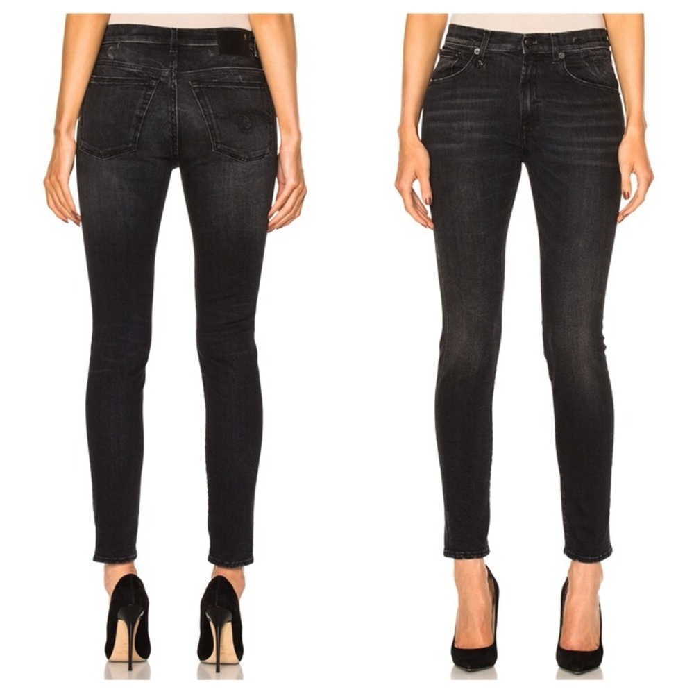 R13
High Rise Skinny Black Marble (J13)